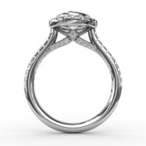 18Kt White Gold Bridal Engagement Rings