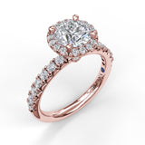 18Kt Rose Gold Bridal Engagement Rings