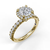 18Kt Yellow Gold Bridal Engagement Rings