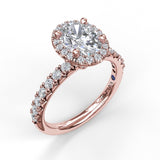 18Kt Rose Gold Bridal Engagement Rings