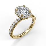 18Kt Yellow Gold Bridal Engagement Rings