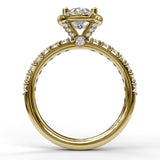 18Kt Yellow Gold Bridal Engagement Rings