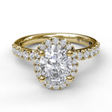 18Kt Yellow Gold Bridal Engagement Rings