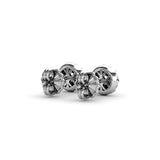 14Kt White Gold Diamond Fashion Earrings