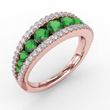 14Kt Rose Gold Color Fashion Fashion Rings