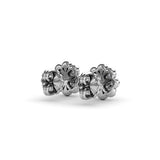 14Kt White Gold Diamond Fashion Earrings