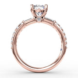 18Kt Rose Gold Bridal Engagement Rings