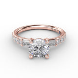 18Kt Rose Gold Bridal Engagement Rings