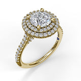 14Kt Yellow Gold Bridal Engagement Rings