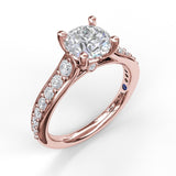 18Kt Rose Gold Bridal Engagement Rings