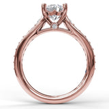 18Kt Rose Gold Bridal Engagement Rings