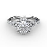 18Kt White Gold Bridal Engagement Rings