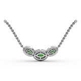 14Kt White Gold  Color Fashion Pendants