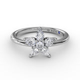 Diamond Star Ring