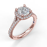 18Kt Rose Gold Bridal Engagement Rings