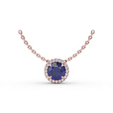 18Kt Rose Gold Color Fashion Pendants