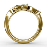 14Kt Yellow Gold Color Fashion Fashion Rings