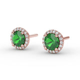 14Kt Rose Gold Color Fashion Earrings