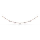 18Kt Rose Gold Diamond Fashion Necklaces