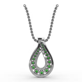 14Kt White Gold Color Fashion Pendants