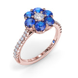 14Kt Rose Gold Color Fashion Rings