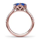 14Kt Rose Gold Color Fashion Rings