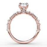 18Kt Rose Gold Bridal Engagement Rings