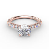 18Kt Rose Gold Bridal Engagement Rings