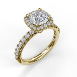 14Kt Yellow Gold Bridal Engagement Rings