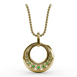 14Kt Yellow Gold Color Fashion Pendants