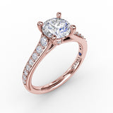 18Kt Rose Gold Bridal Engagement Rings