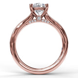 18Kt Rose Gold Bridal Engagement Rings