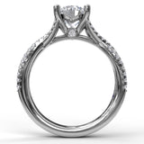 18Kt White Gold Bridal Engagement Rings