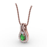 14Kt Rose Gold Color Fashion Pendants