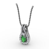 14Kt White Gold Color Fashion Pendants