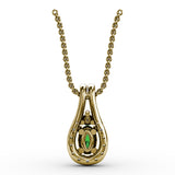 14Kt Yellow Gold Color Fashion Pendants