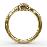 14Kt Yellow Gold Color Fashion Fashion Rings