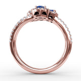 14Kt Rose Gold Color Fashion Fashion Rings