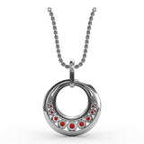 14Kt White Gold Color Fashion Pendants