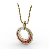 14Kt Yellow Gold Color Fashion Pendants