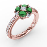 14Kt Rose Gold Color Fashion Fashion Rings