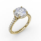 14Kt Yellow Gold Bridal Engagement Rings