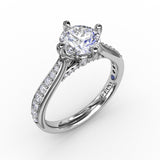 18Kt White Gold Bridal Engagement Rings