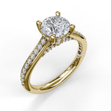 18Kt Yellow Gold Bridal Engagement Rings