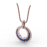 14Kt Rose Gold Color Fashion Pendants