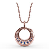 14Kt Rose Gold Color Fashion Pendants