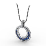 14Kt White Gold Color Fashion Pendants