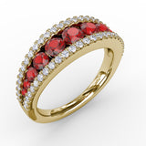 14Kt Yellow Gold Color Fashion Fashion Rings