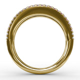 14Kt Yellow Gold Color Fashion Fashion Rings