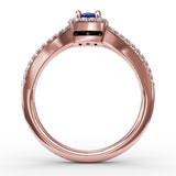 14Kt Rose Gold Color Fashion Fashion Rings